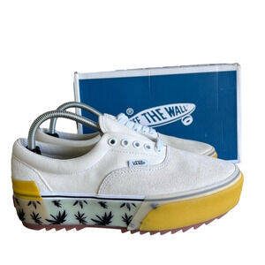 Vans Era Stacked LX Palm Tree Low Top Unisex Platform Shoe Size 10.5 or 9 #B1650